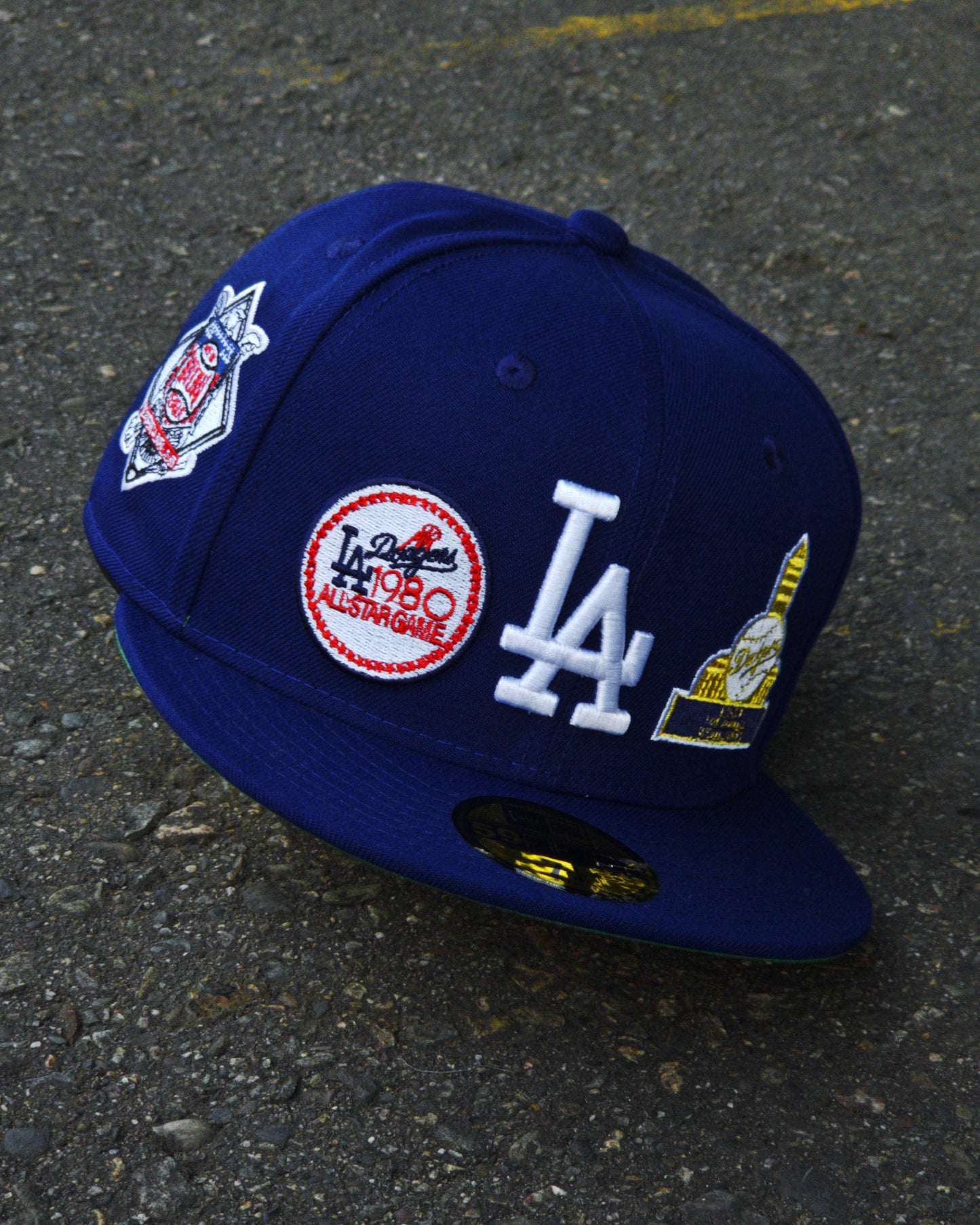 LOS ANGELES DODGERS AZUL NEW ERA DAY PATCHES