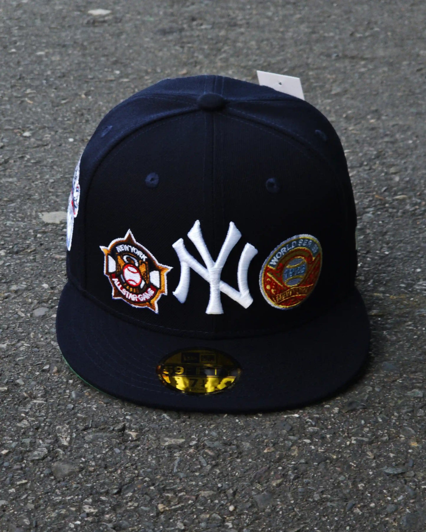 NEW YORK YANKEES NAVY NEW ERA DAY PATCHES