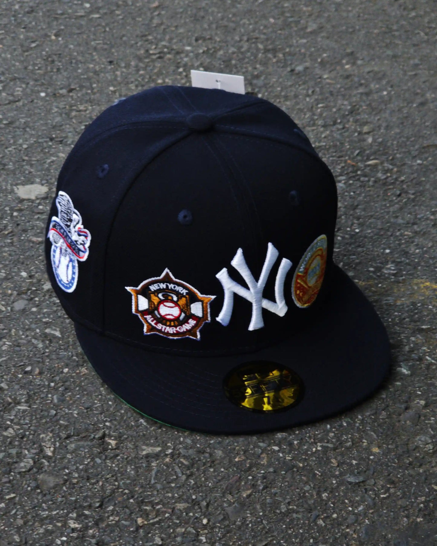 NEW YORK YANKEES NAVY NEW ERA DAY PATCHES
