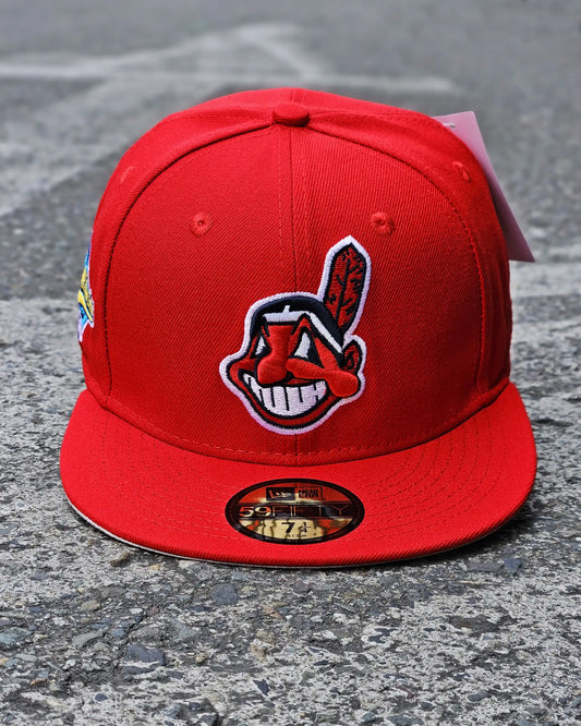 CLEVELAND INDIANS ROJO WORLD SERIES 1995