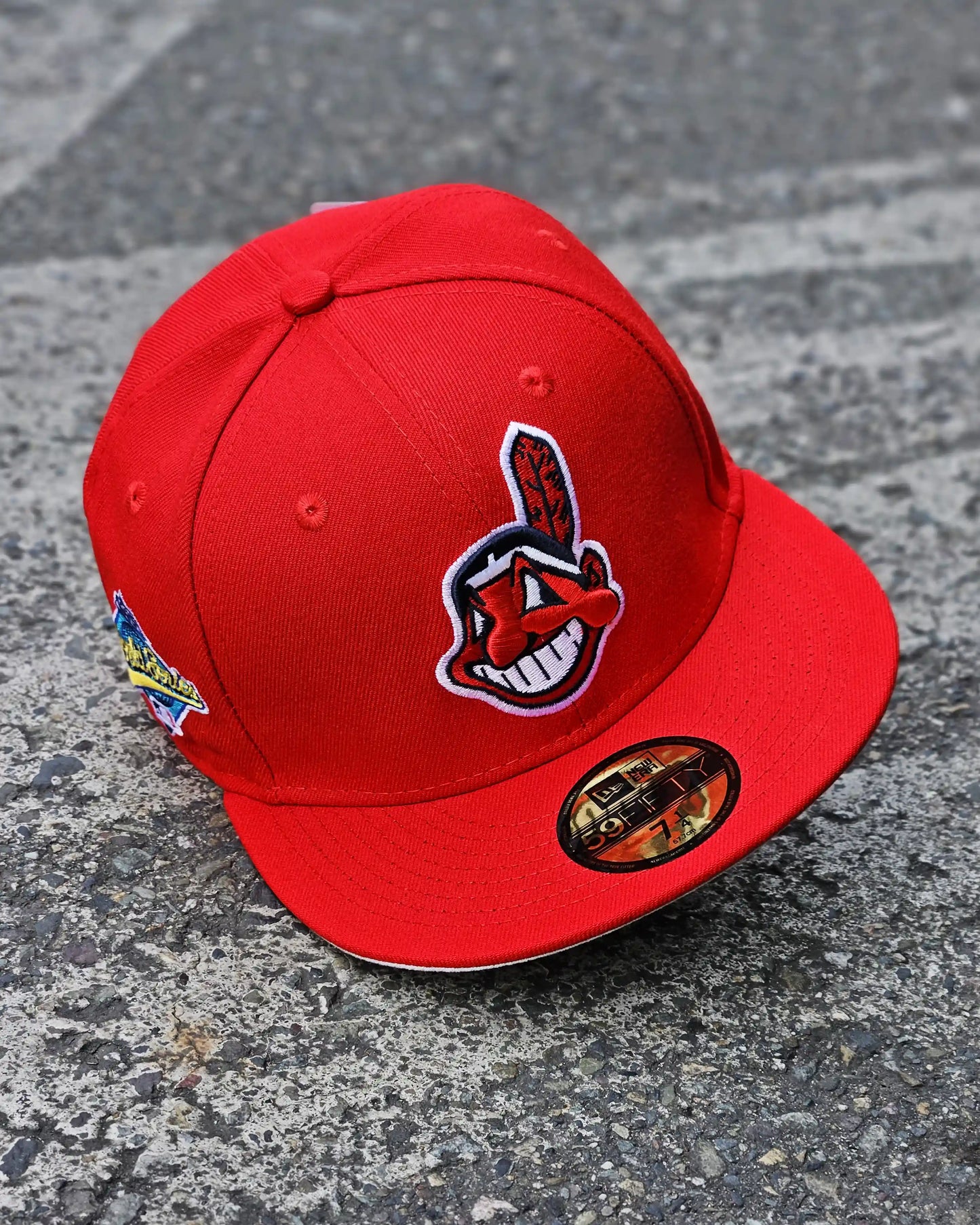 CLEVELAND INDIANS ROJO WORLD SERIES 1995