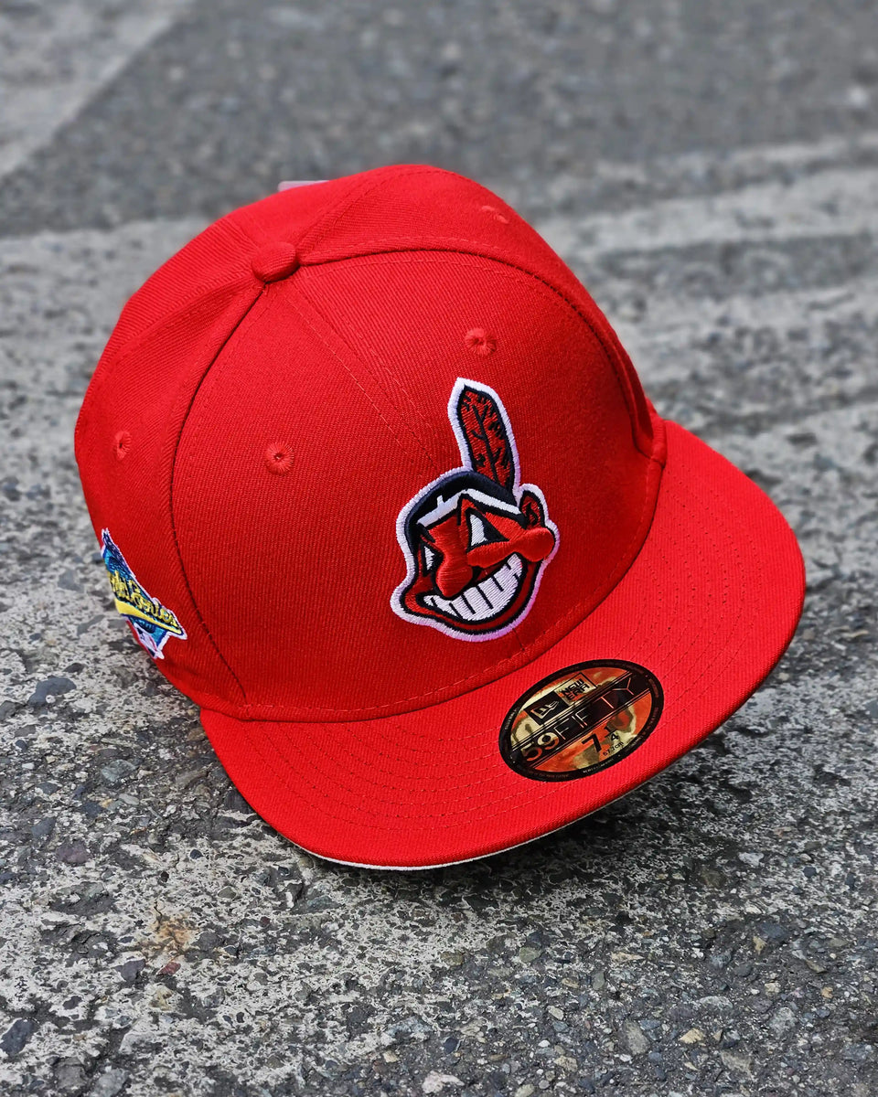 CLEVELAND INDIANS ROJO WORLD SERIES 1995