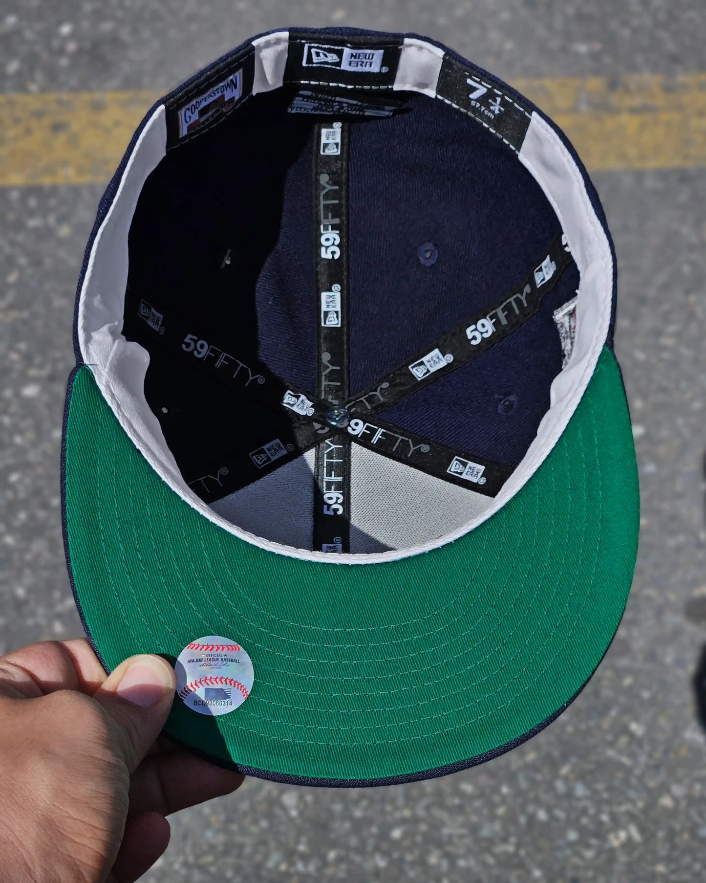 NEW YORK YANKEES NAVY NATIONAL BASEBALL UV VERDE