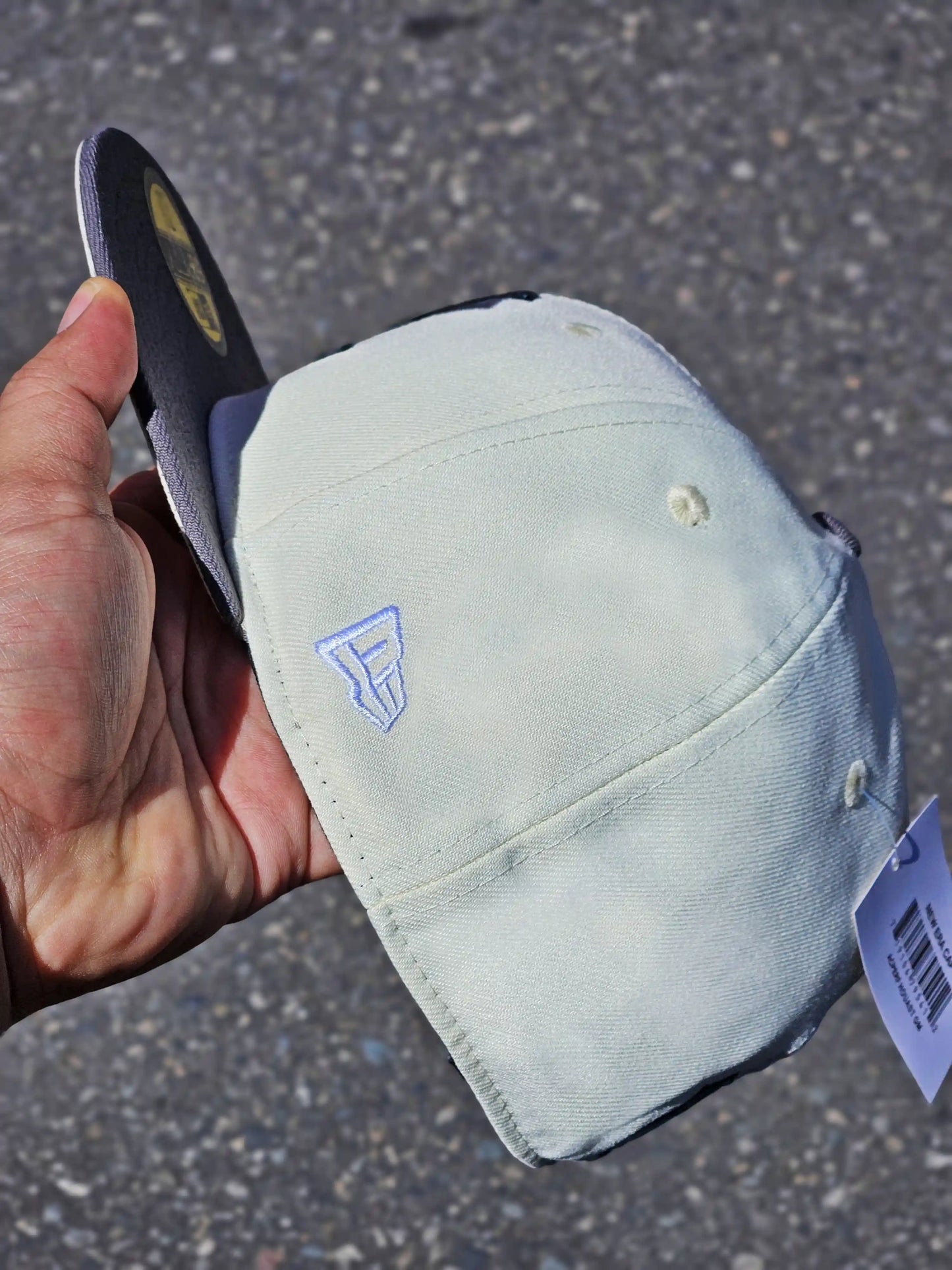 ANAHEIM DUCKS CREMA STANLEYCUP CHAMPIONS VISOR GRIS