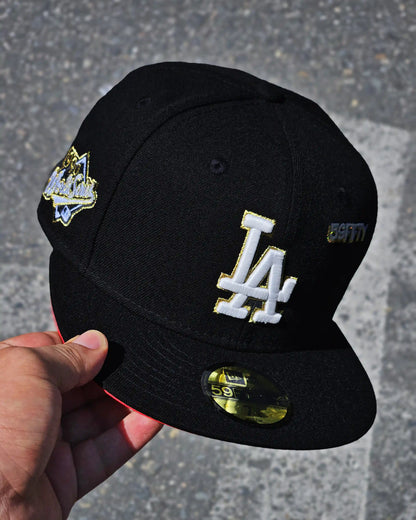 LOS ANGELES DODGERS NEGRO WORLD SERIES 1990 59FIFTY UV ROJO