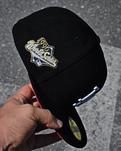 LOS ANGELES DODGERS NEGRO WORLD SERIES 1990 59FIFTY UV ROJO