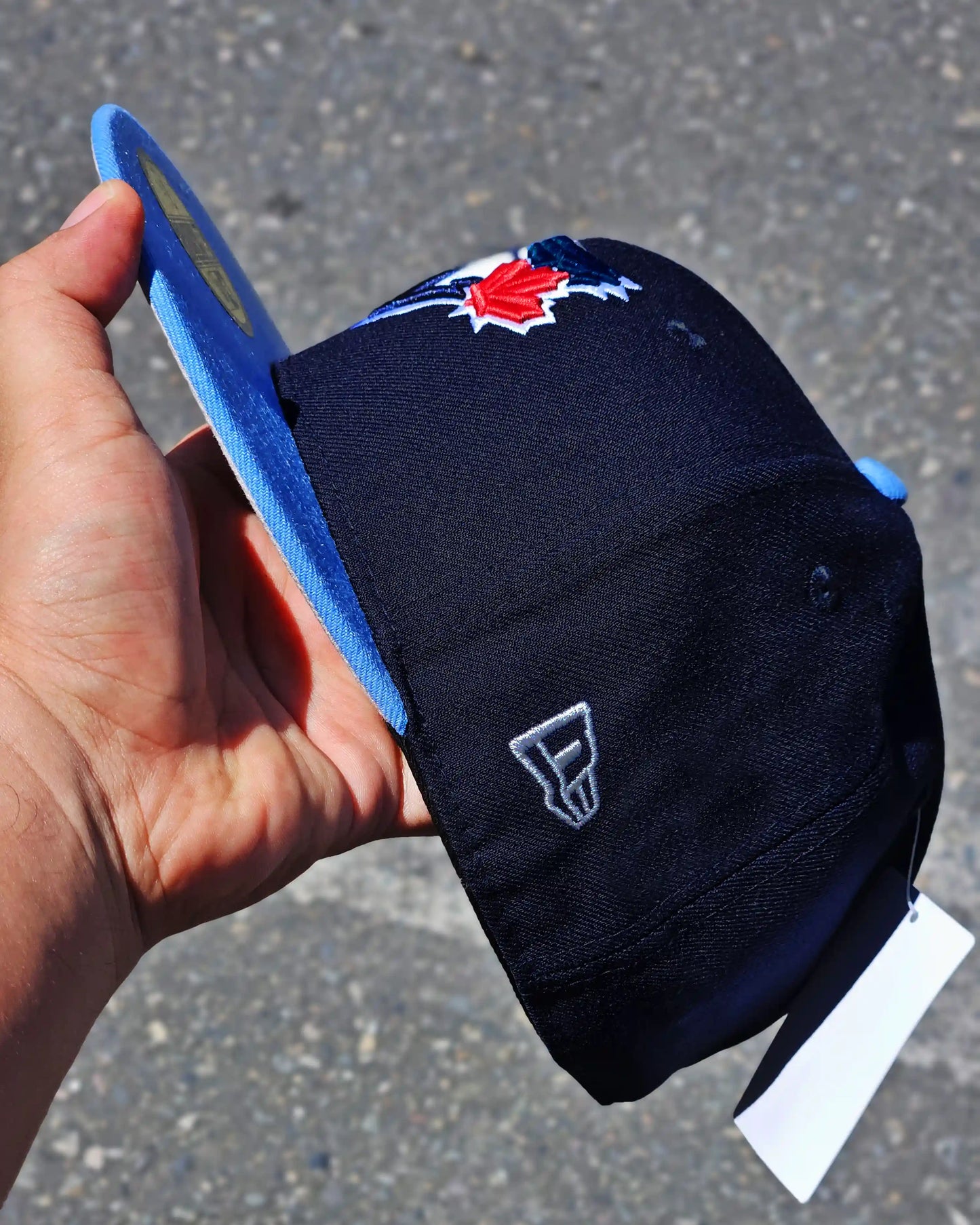 TORONTO BLUE JAYS NAVY VISOR CELESTE