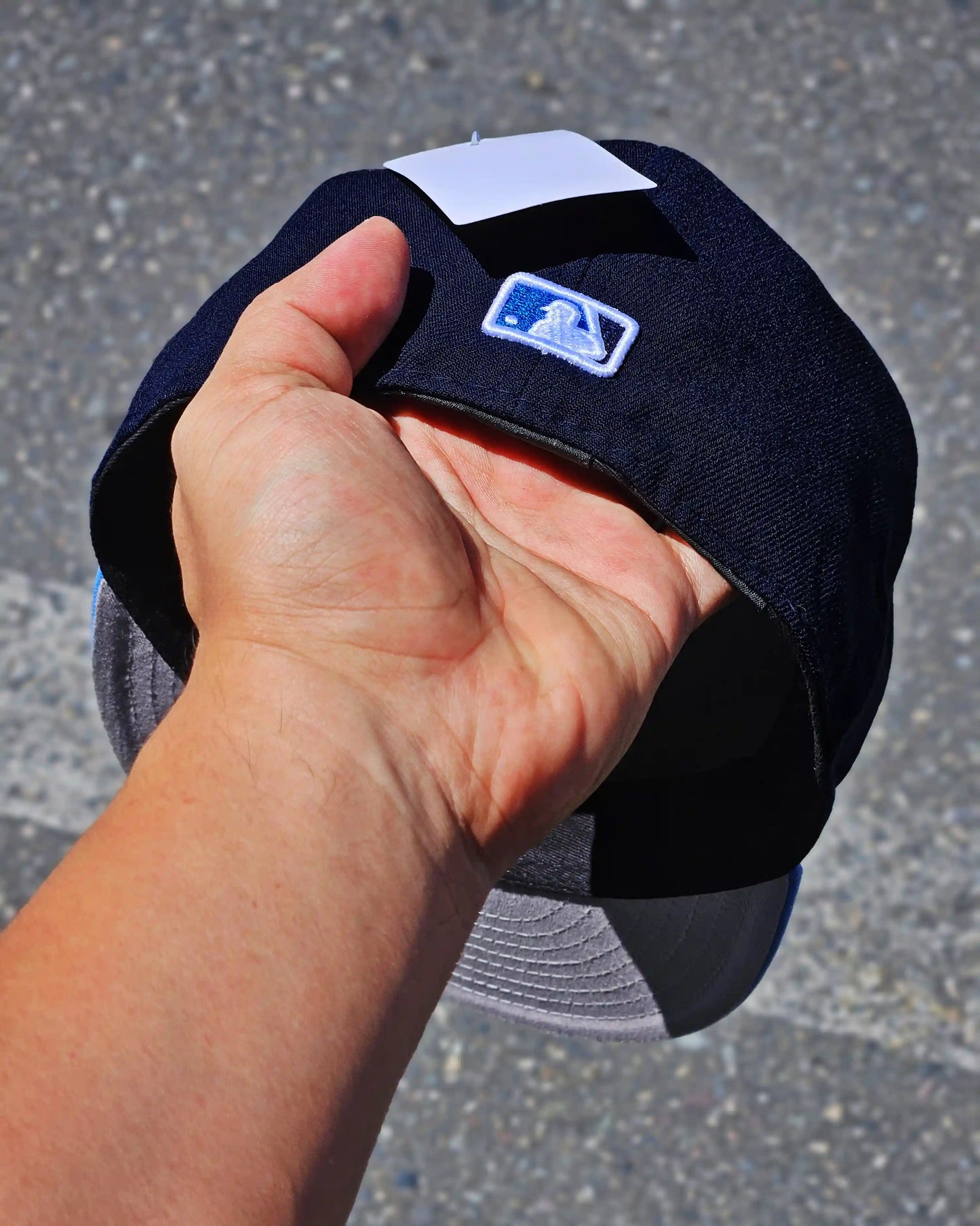 TORONTO BLUE JAYS NAVY VISOR CELESTE