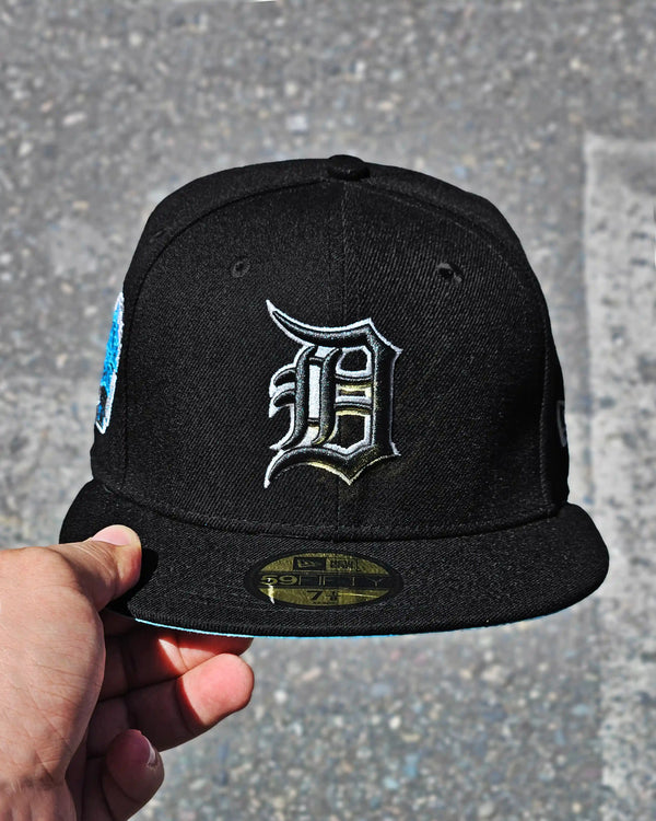 DETROIT TIGERS NEGRO ALL STAR GAME 2005 VISOR CELESTE - vista alternativa