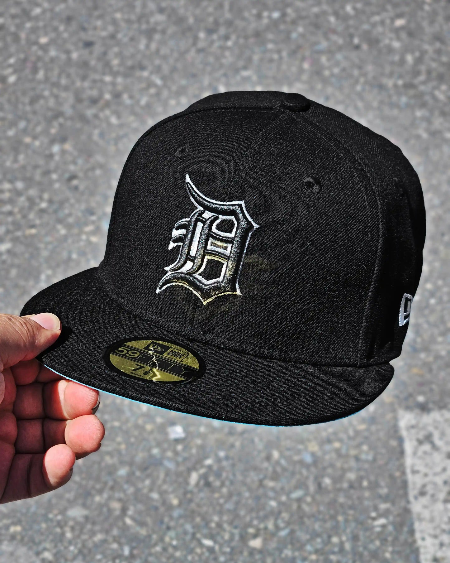 DETROIT TIGERS NEGRO ALL STAR GAME 2005 VISOR CELESTE