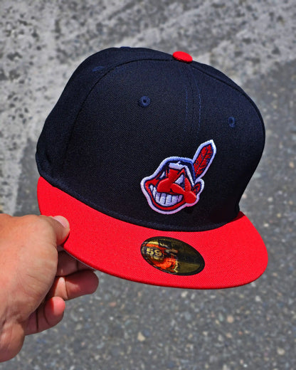 CLEVELAND INDIANS NAVY CLASICA