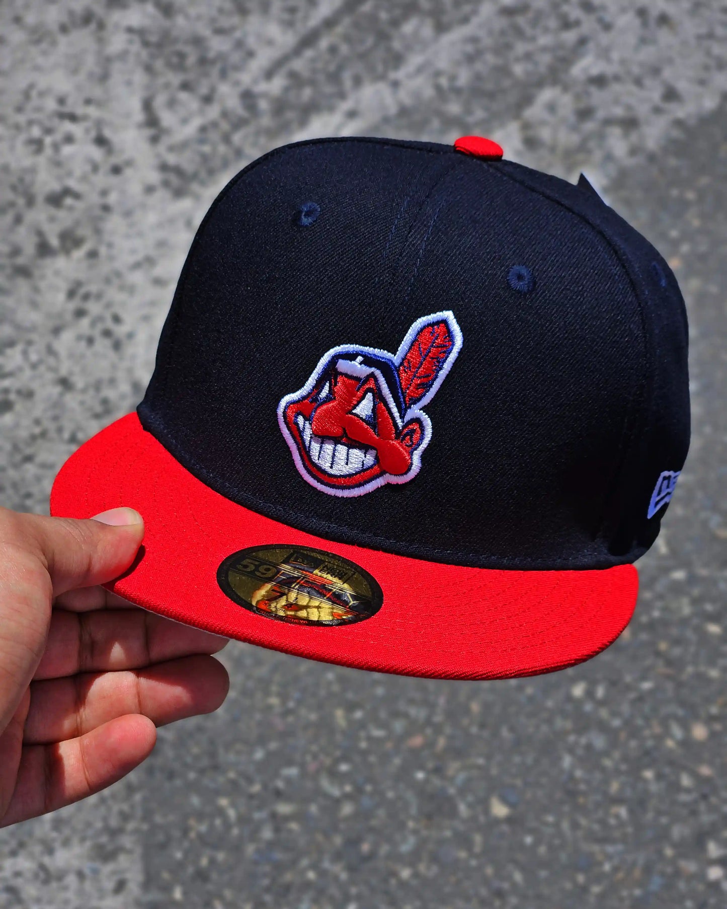 CLEVELAND INDIANS NAVY CLASICA