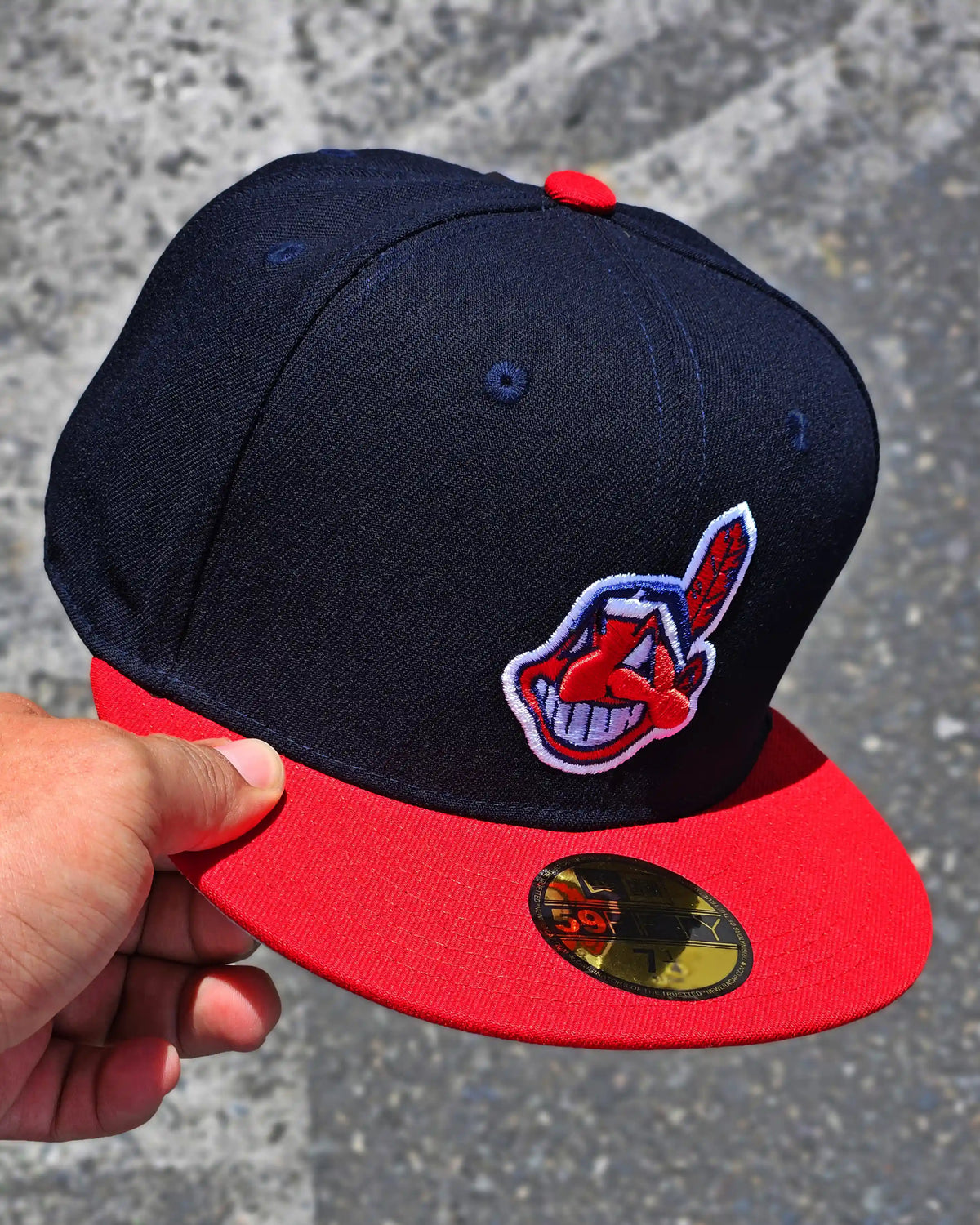 CLEVELAND INDIANS NAVY CLASICA