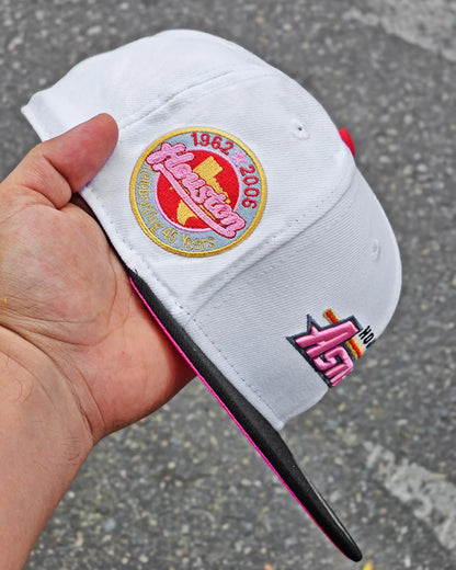 HOUSTON ASTROS BLANCO CELEBARTING 50 YEARS VISOR NEGRO