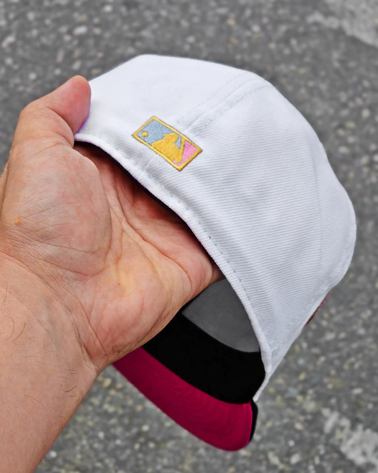 HOUSTON ASTROS BLANCO CELEBARTING 50 YEARS VISOR NEGRO