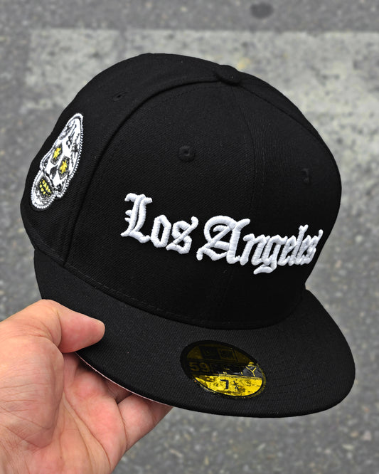 LOS ANGELES DODGERS NEGRO OLD SCRIPT SKULL PRIME