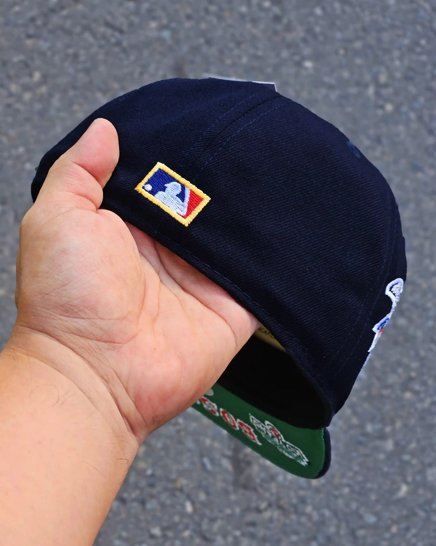 BOSTON RED SOX NAVY NEW ERA DAY PATCHES