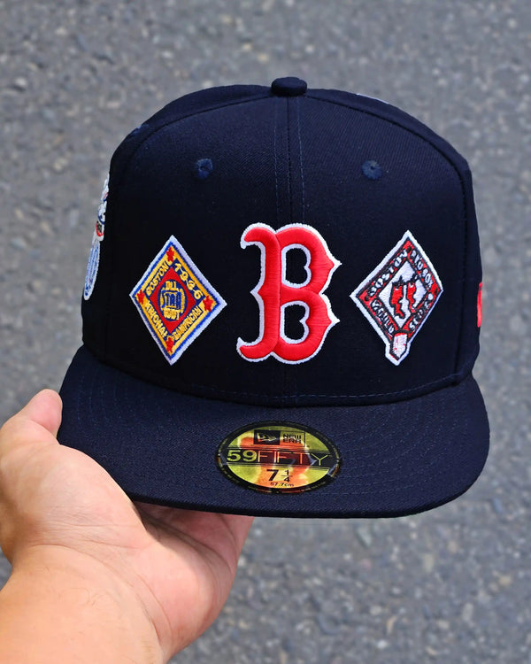 BOSTON RED SOX NAVY NEW ERA DAY PATCHES - vista alternativa