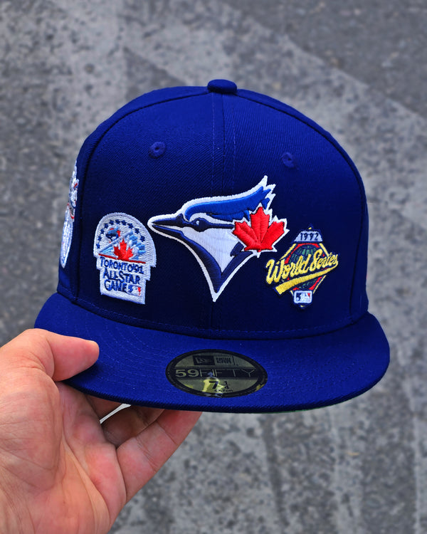 TORONTO BLUE JAYS AZUL NEW ERA DAY PATCHES - vista alternativa