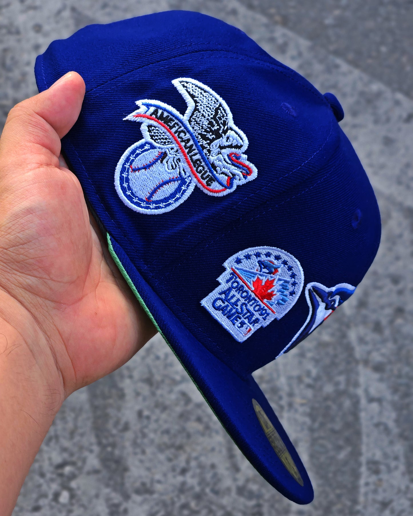 TORONTO BLUE JAYS AZUL NEW ERA DAY PATCHES