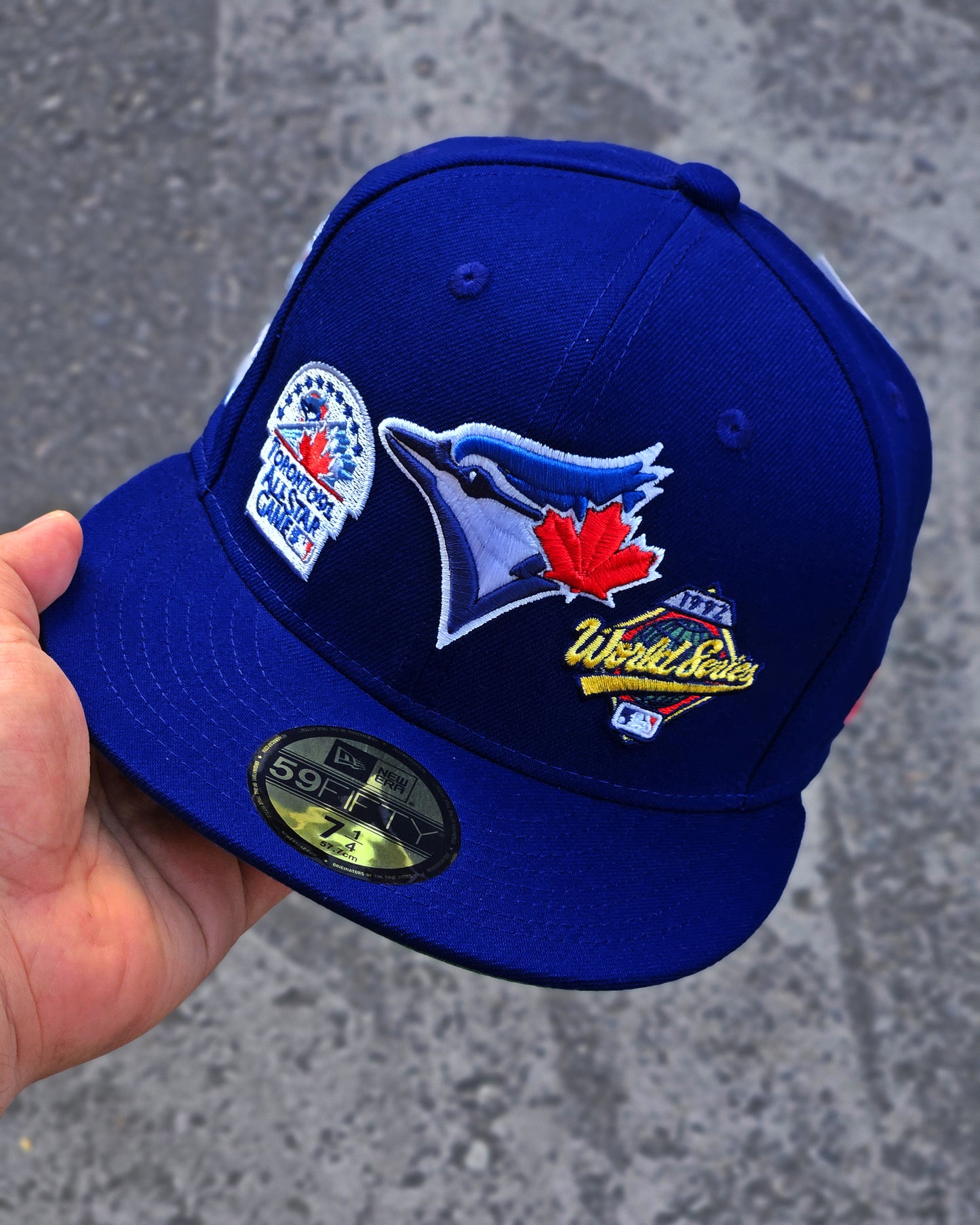 TORONTO BLUE JAYS AZUL NEW ERA DAY PATCHES