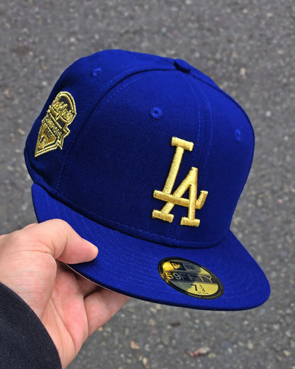 LOS ANGELES DODGERS AZUL WORLD SERIES CHAMPIONS 2025 DORADO