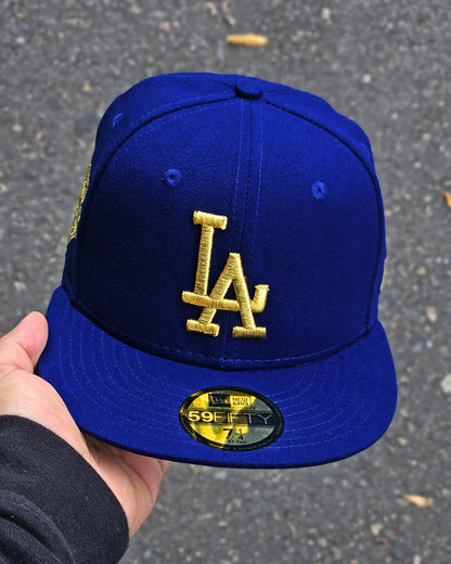 LOS ANGELES DODGERS AZUL WORLD SERIES CHAMPIONS 2025 DORADO