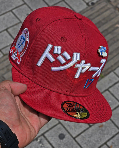 LOS ANGELES DODGERS VINOTINTO OHTANI PRIME 17 KANJI