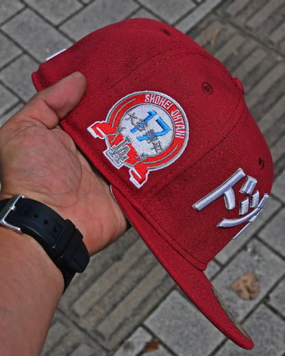 LOS ANGELES DODGERS VINOTINTO OHTANI PRIME 17 KANJI