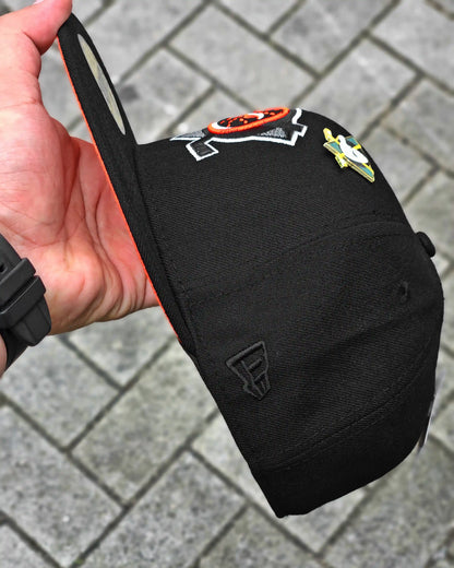 ANAHEIM DUCKS NEGRO INAUGURAL SEASON 1994 UV NARANJA