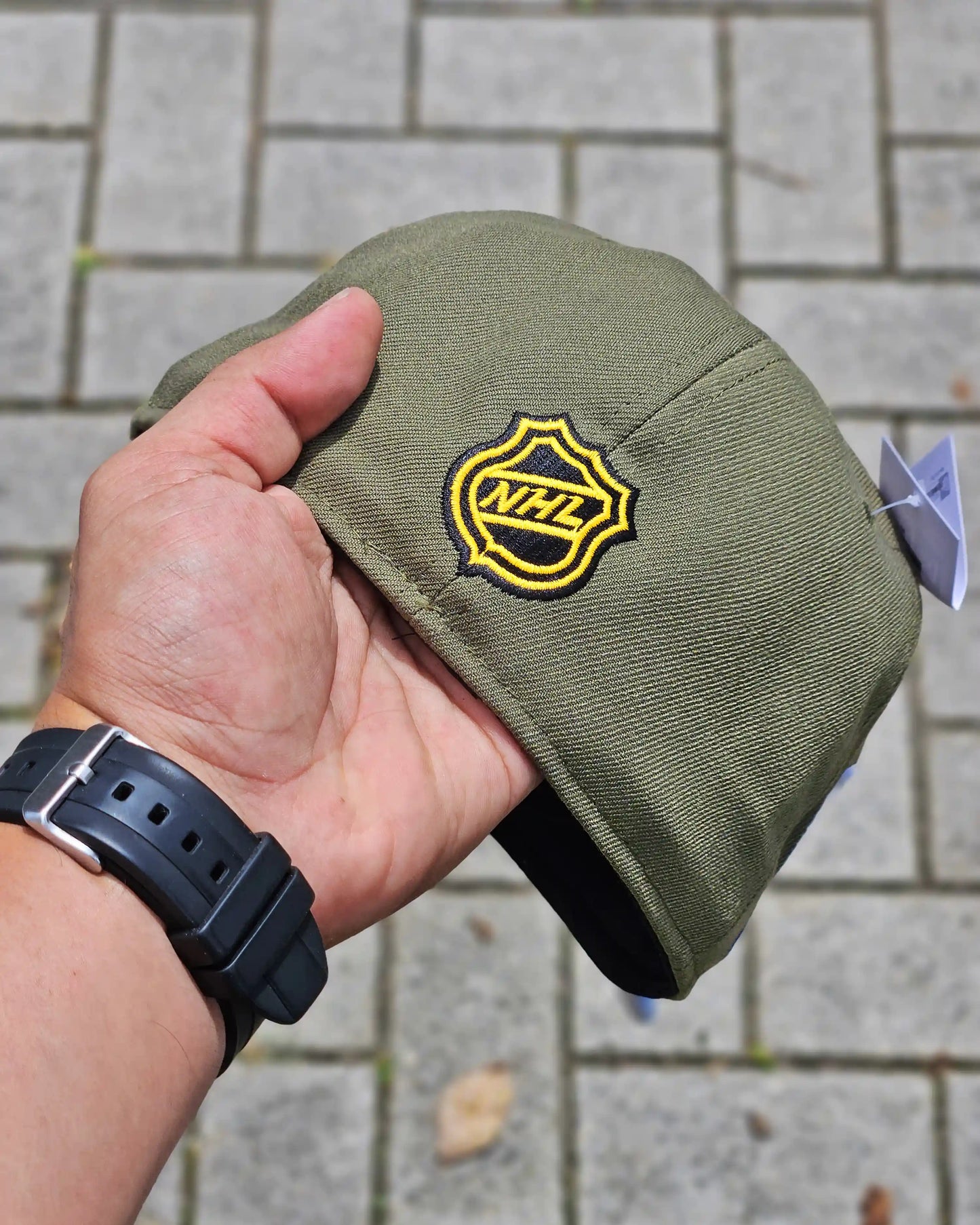 ANAHEIM DUCKS VERDE STANLEY CUP 2003 VISOR CELESTE