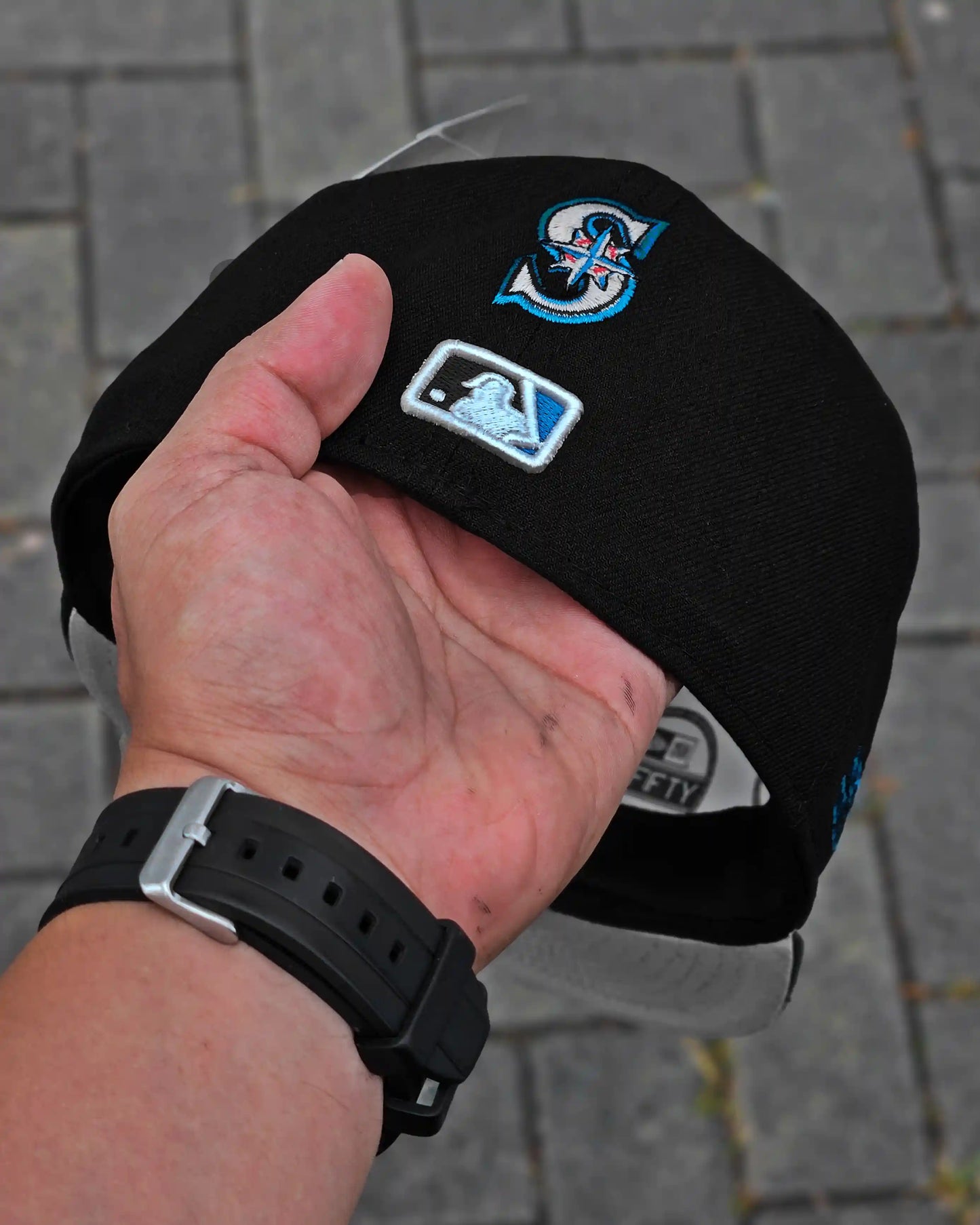 SEATTLE MARINERS NEGRO HYPERFLY KATAKANA X MLB