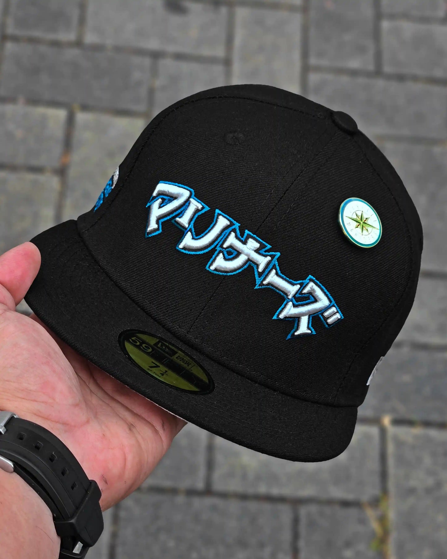 SEATTLE MARINERS NEGRO HYPERFLY KATAKANA X MLB