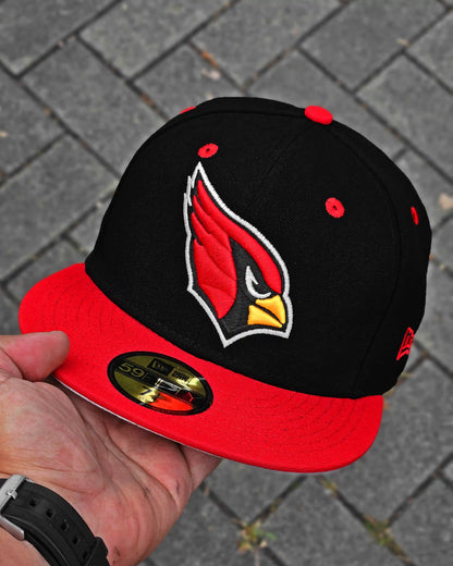 ARIZONA CARDINALS NEGRO VISOR ROJO