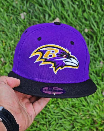 BALTIMORE RAVENS MORADO VISOR NEGRO