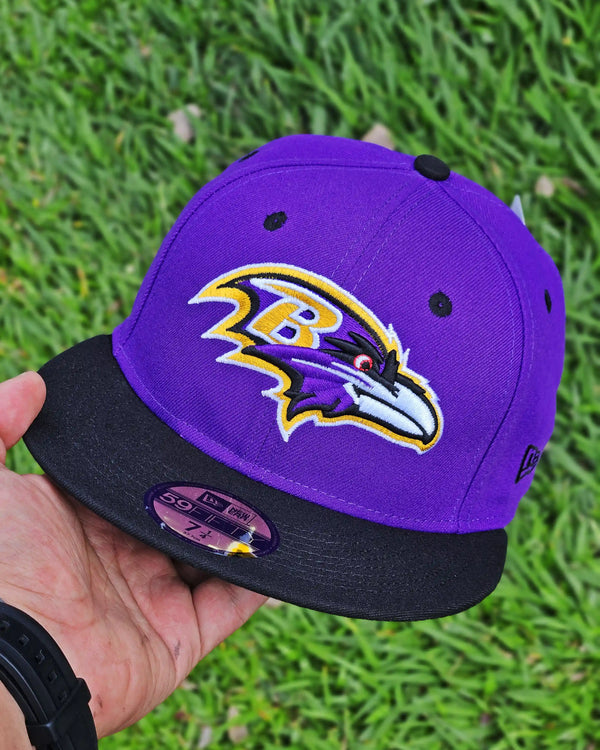 BALTIMORE RAVENS MORADO VISOR NEGRO - vista alternativa