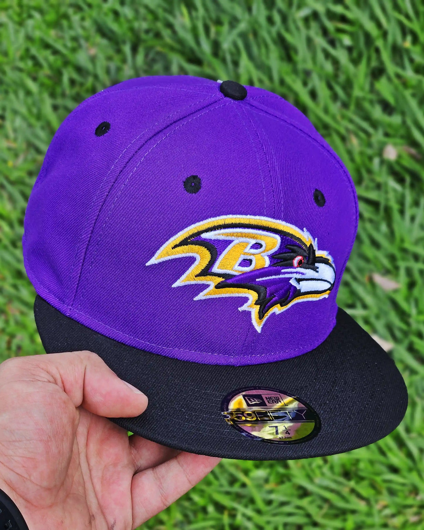 BALTIMORE RAVENS MORADO VISOR NEGRO
