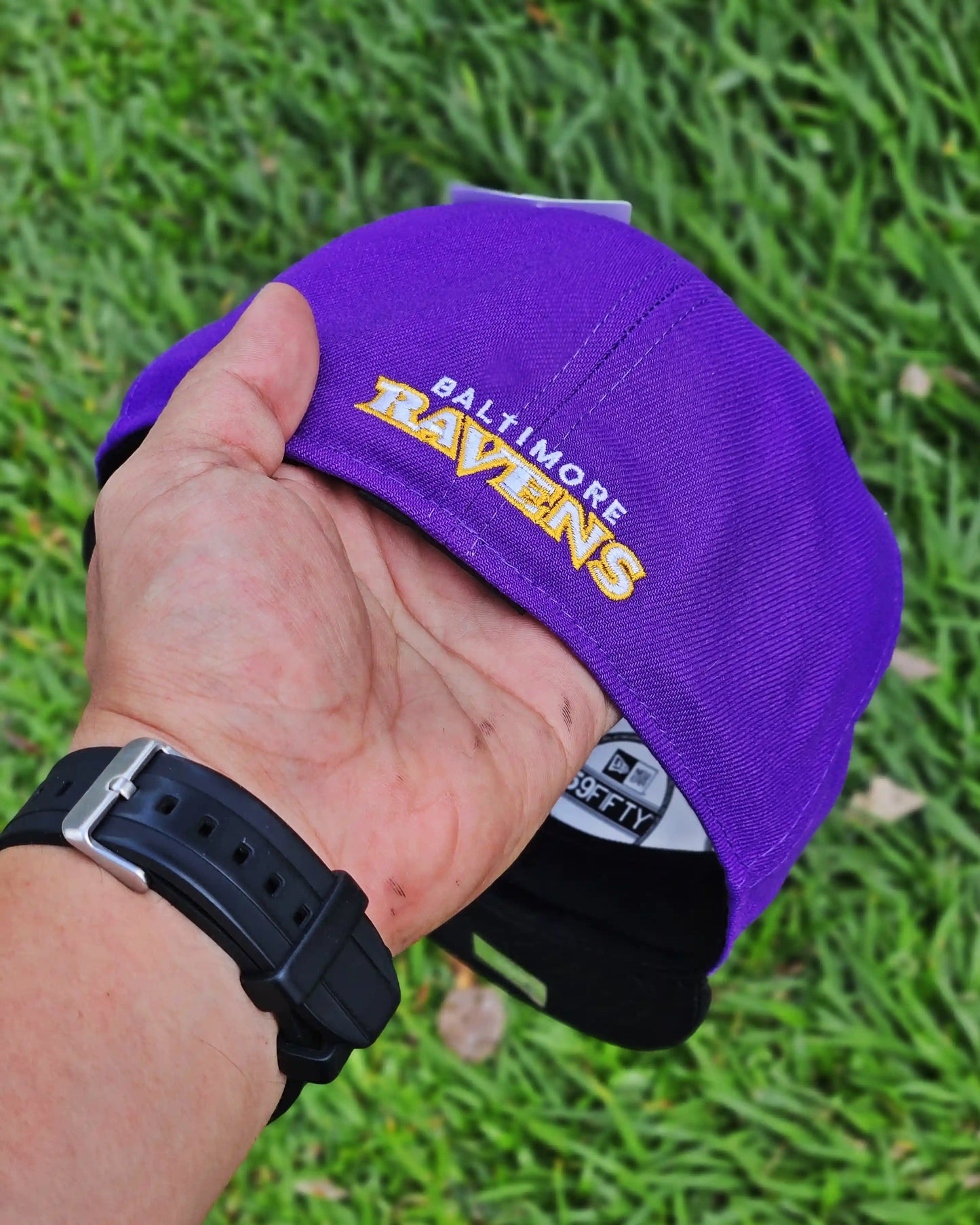BALTIMORE RAVENS MORADO VISOR NEGRO