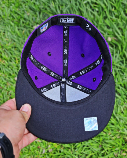 BALTIMORE RAVENS MORADO VISOR NEGRO