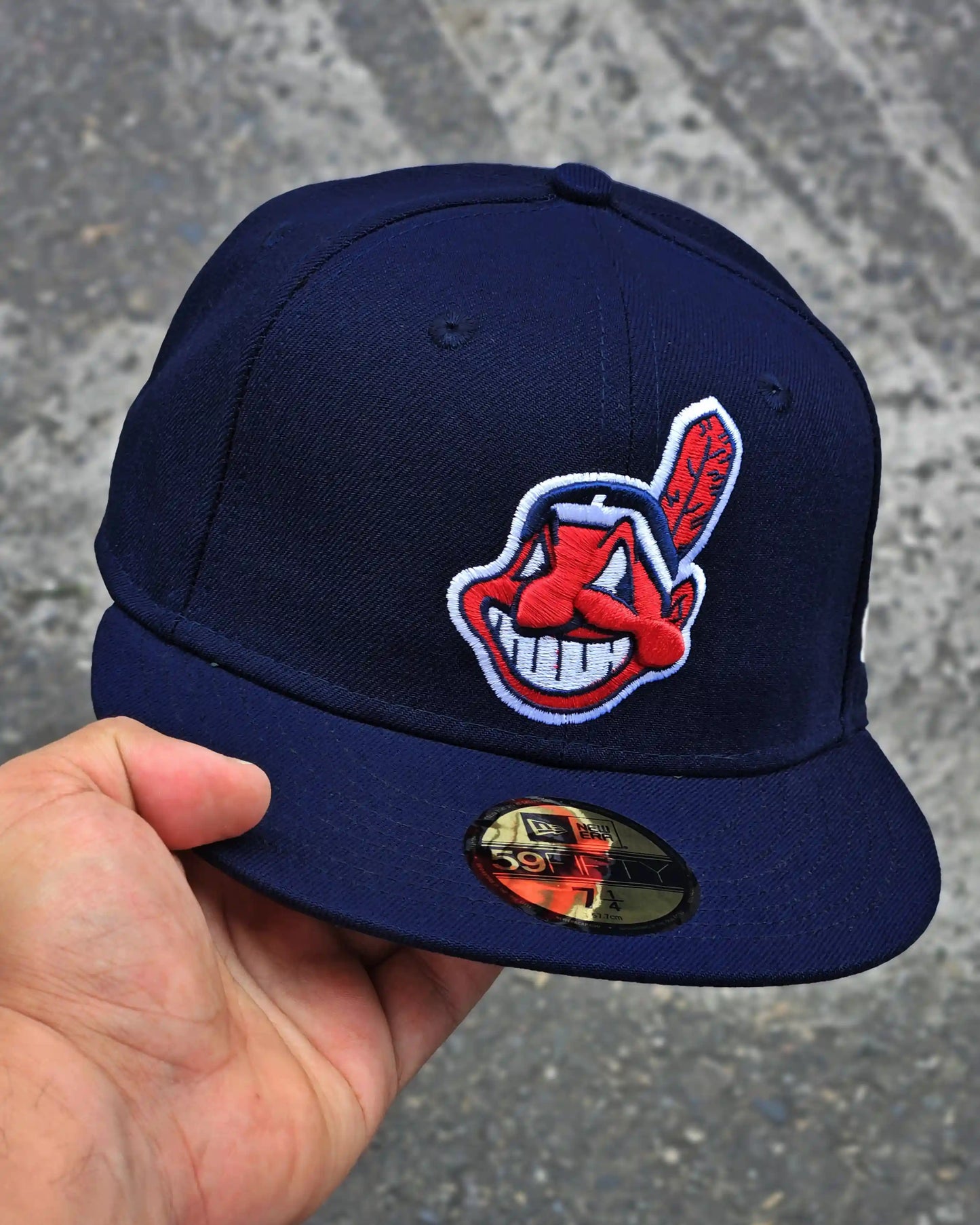 CLEVELAND INDIANS NAVY WORLD SERIES 1995 RETRO