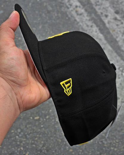 LOS ANGELES DODGERS NEGRO LOGO DORADO