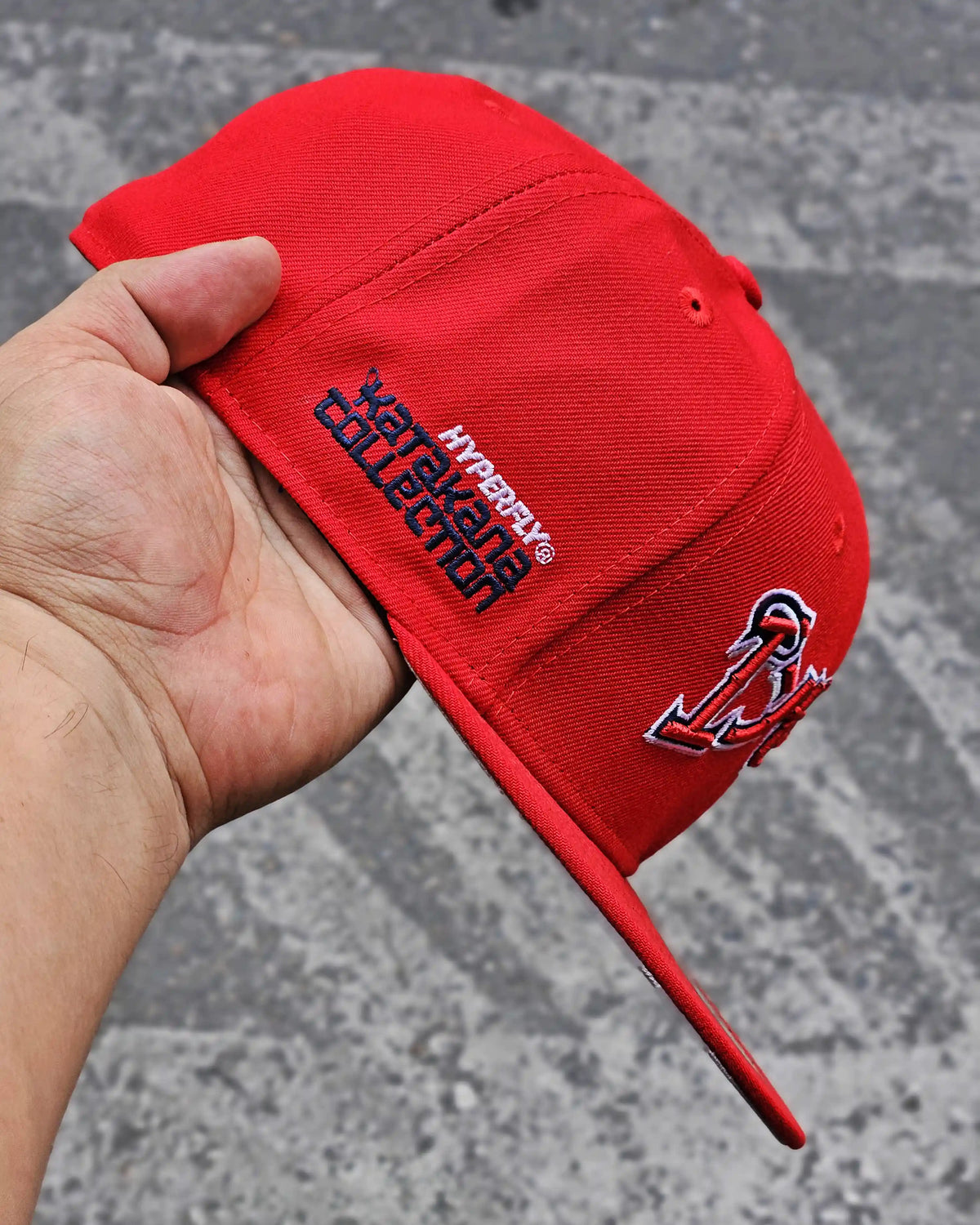 LOS ANGELES ANGELS ROJO HYPERFLY KATAKANA X MLB