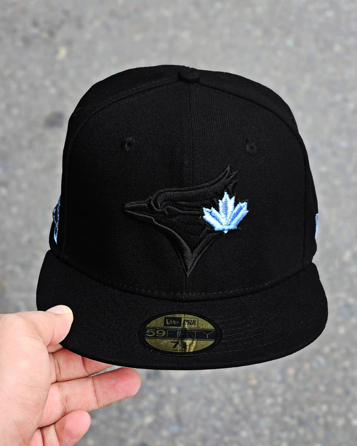 TORONTO BLUE JAYS NEGRO BLACK & BLACK 40TH SEASON CYAN