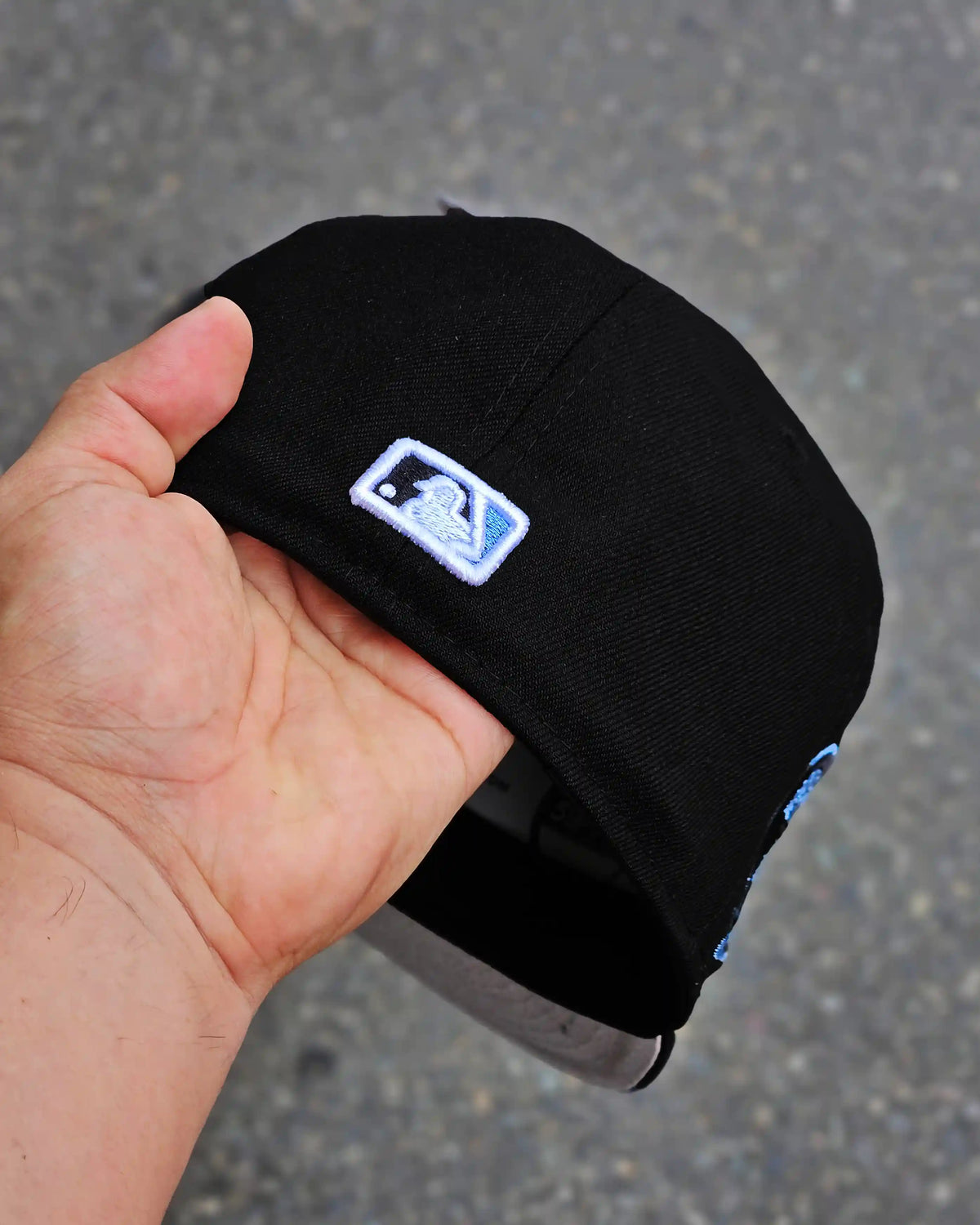 TORONTO BLUE JAYS NEGRO BLACK & BLACK 40TH SEASON CYAN