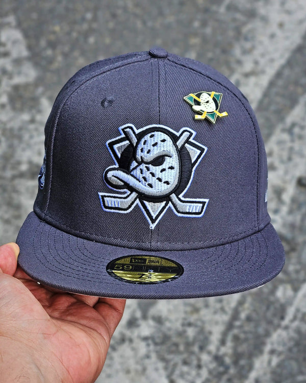 ANAHEIM DUCKS GRIS 25TH ANNIVERSARY - vista alternativa