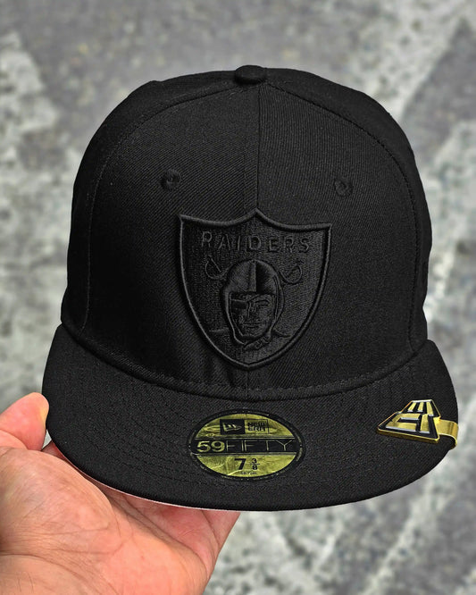 LAS VEGAS RAIDERS NEGRO BLACK & BLACK