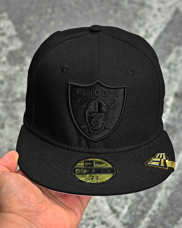 LAS VEGAS RAIDERS NEGRO BLACK & BLACK