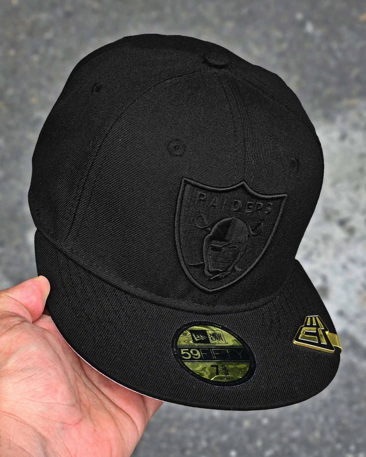 LAS VEGAS RAIDERS NEGRO BLACK & BLACK