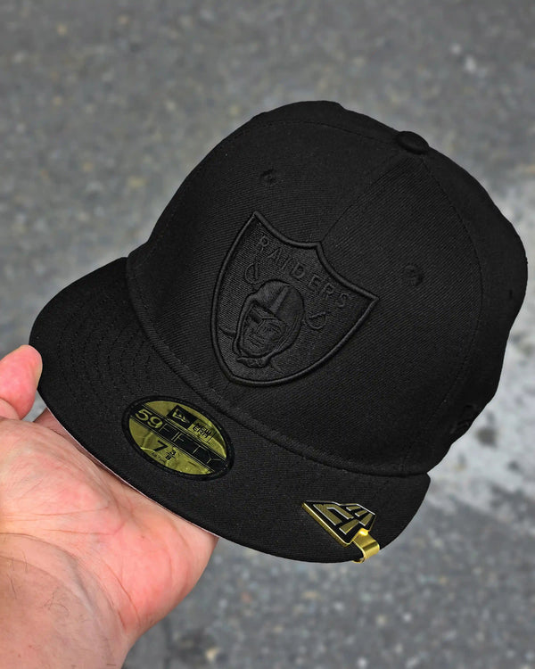 LAS VEGAS RAIDERS NEGRO BLACK & BLACK - vista alternativa