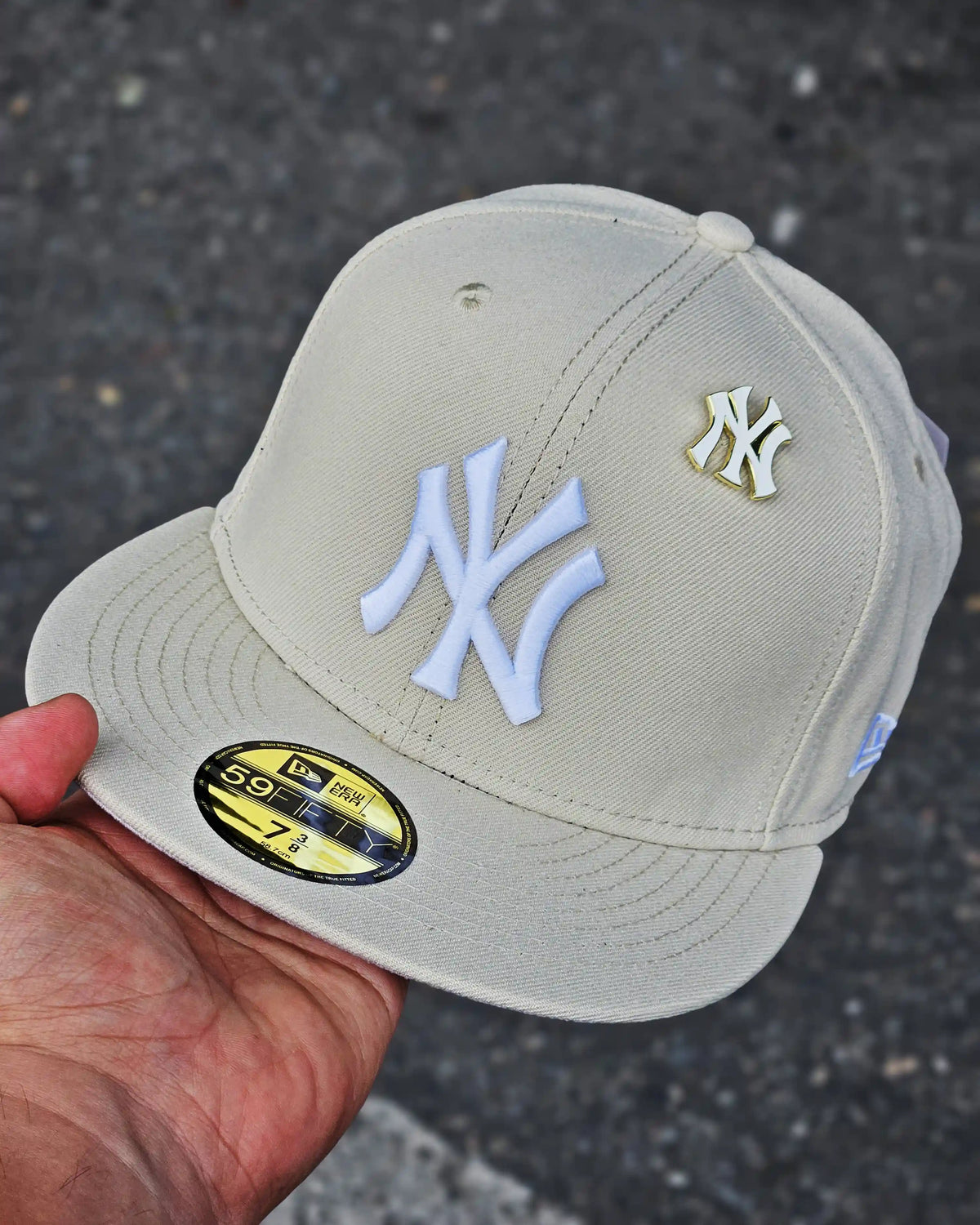 NEW YORK YANKEES BEIGE WORLD SERIES 1996